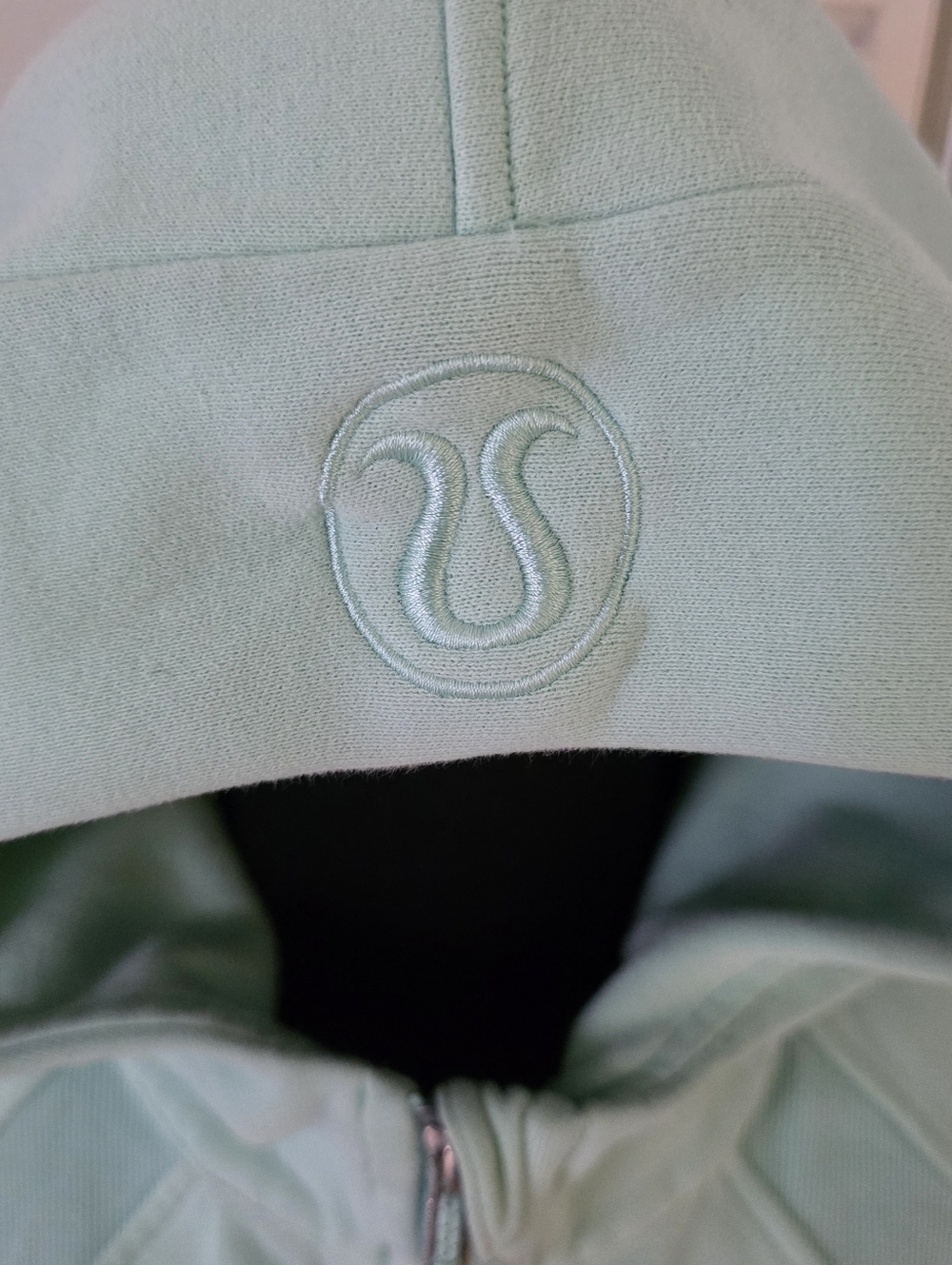 Lululemon Scuba Oversized Half-Zip Hoodie Delicate Mint - Picture 8 of 12